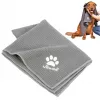 Asciugamano in microfibra VILEDA 172651 per gatti e cani, grigio, 650×1000 mm, poliammide
