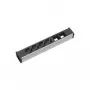 Prolunga di alimentazione 4 prese AC Bachmann 912.007 nero argento
