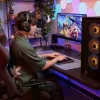 Headset gaming wireless CORSAIR VOID V2 MAX — Carbon, illuminazione RGB, 7.1 Surround