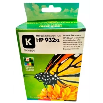 Cartuccia compatibile Static-Control Hewlett-Packard 932XL CN053AE 100ml nero
