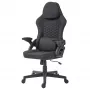 Sedia da gaming Deltaco DC130 Soft Woven Mesh nera (GAM-180)