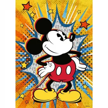 Puzzle Disney Retro Mickey (1000 pezzi)