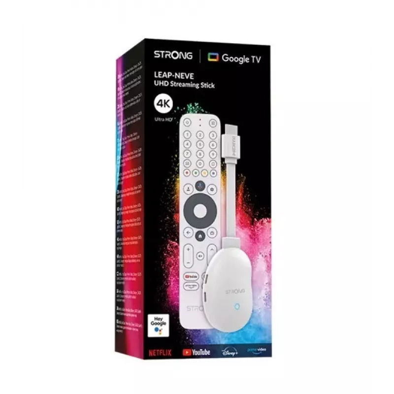 Strong Media Player, riproduzione di Internet TV, 4K Ultra HD, High Dynamic Range (HDR 10), High Dynamic (LEAP-NEVE)
