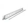 Patch panel 19 inch DELOCK 24 porte Keystone, porte inclinabili, scarico di trazione, 1U metallico