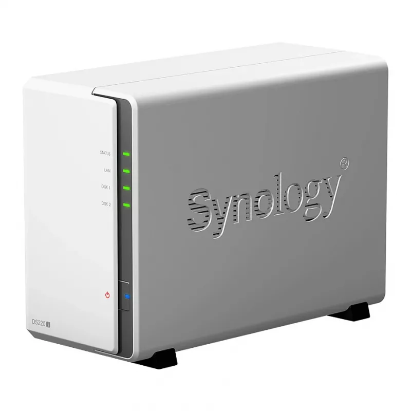 Synology Disk Station DS220j – server NAS – 2 alloggiamenti