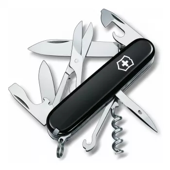 Coltello multiuso tascabile Victorinox Climber 13 funzioni, 91 mm, manico nero