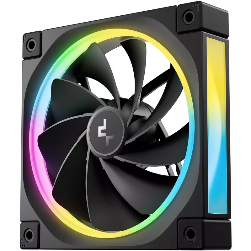 DeepCool FL12R R-FL12R-BKAPN1-G Reverse 120 mm ventola per case, 500-2150 giri/min, 33,9 dB, nera