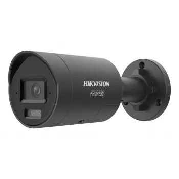 Telecamera IP bullet Hikvision Pro Series ColorVu 8 MP Smart Hybrid Light Fixed Mini, CMOS 1/1,8 inch, 108,8°x56,4°, montaggio a parete, nero