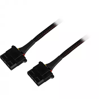 Sharkoon adattatore di alimentazione SATA a Y 4P Molex 0,15 m nero – Digitale/Dati – Alimentazione