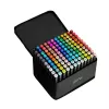 Set pennarelli alcolici Extralink 120 colori doppia punta