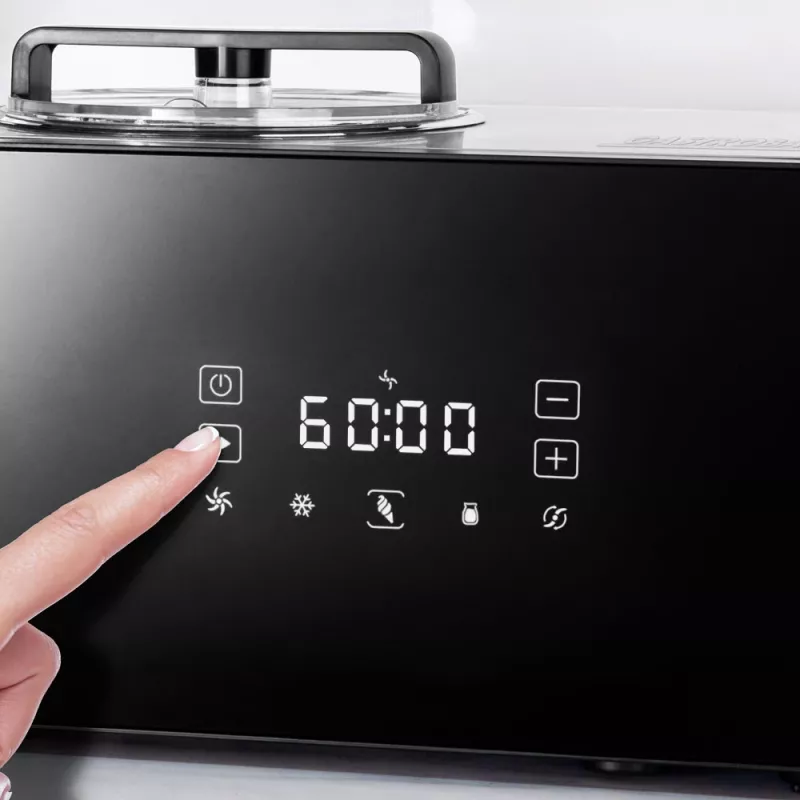 Gelatiera tradizionale Gastroback Design Advanced Control 1,5 L 150 W nero Satin steel