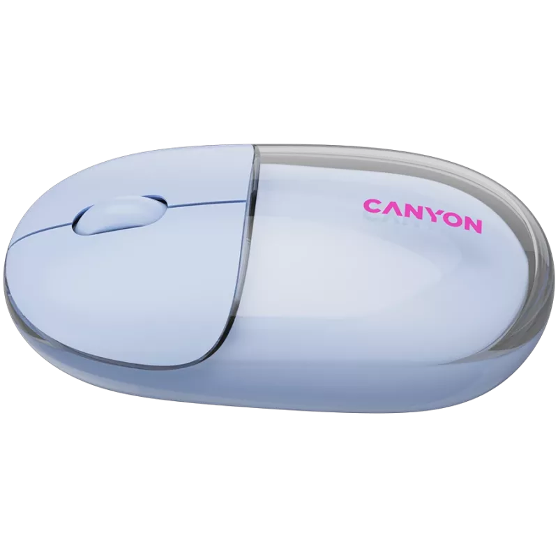 Canyon On Click 24 – mouse ottico wireless 2in1 Bluetooth / 2,4 GHz – 1200 dpi – batteria