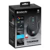 MOUSE DEFENDER GM-213 THUNDER RF 1600dpi 8P nero