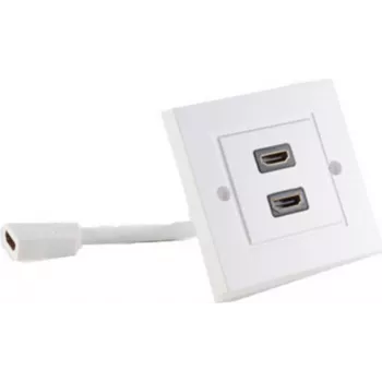 Presa a parete 2 x HDMI ShiverPeaks 79510-2