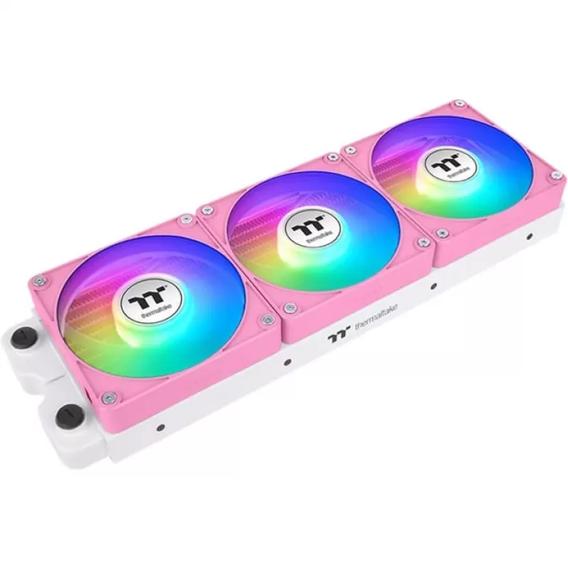 Ventole THERMALTAKE CT140 EX Reverse ARGB Sync 140 mm, 500–1800 RPM, rosa, 3 pezzi