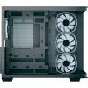 Case per PC tower AEROCOOL P500C EVO-G-BK-v1 con 2 pannelli laterali in vetro temperato, nero