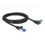 Cavo di rete DeLOCK RJ45 Cat.6A S/FTP 2 m nero