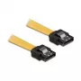 Cavo SATA DeLOCK 82476 0,2 m giallo