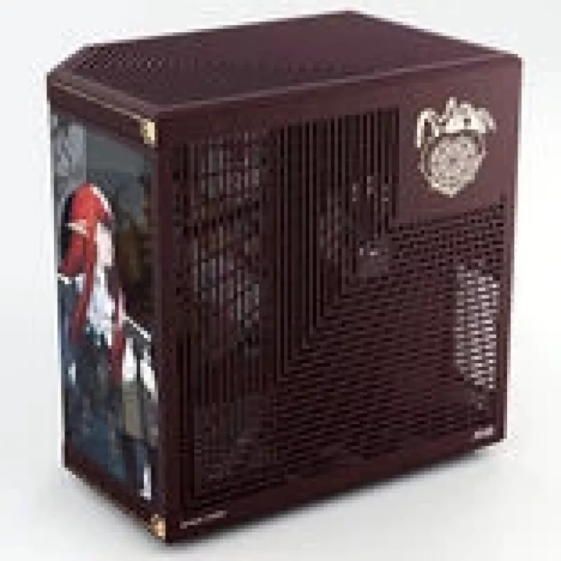 Case PC HYTE Y70 Metaphor ReFantazio (midi-tower, E-ATX, vetro temperato, doppia camera, cavo riser PCIe 4.0, bianco/multicolore)