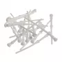 Fissaggi antivibrazione per ventole PC Akasa AK-MX003-WKT20, bianco, confezione da 20