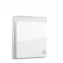 gira inserto interruttore a bilanciere per simbolo campanello e kit di fissaggio System 55 modello 367303 in bianco puro