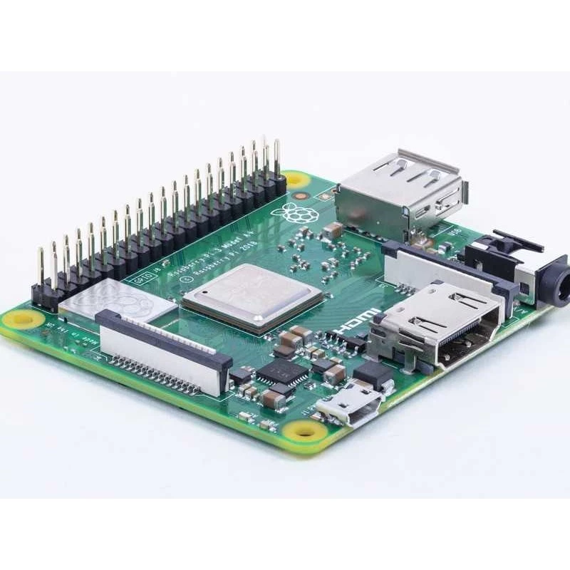 Raspberry Pi 3 Model A+ - computer a scheda singola - Broadcom BCM2837B0 / 1,4 GHz - RAM 512MB - 802,11a/b/g/n/ac, Bluetooth 4,2 (Raspberry Pi 3 Model A+)