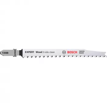 Bosch 2 608 900 551 Lama per seghetto alternativo/da traforo/seghetto alternativo lama per seghetto alternativo legno acciaio al carbonio (HCS) 5 pezzi