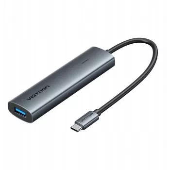 Hub 5 in 1 USB-C 3.0 Vention 0,15 m
