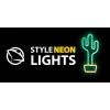 Neon Lights MANTA SNL07GN verde giallo stile cactus lampada neon LED decorativa