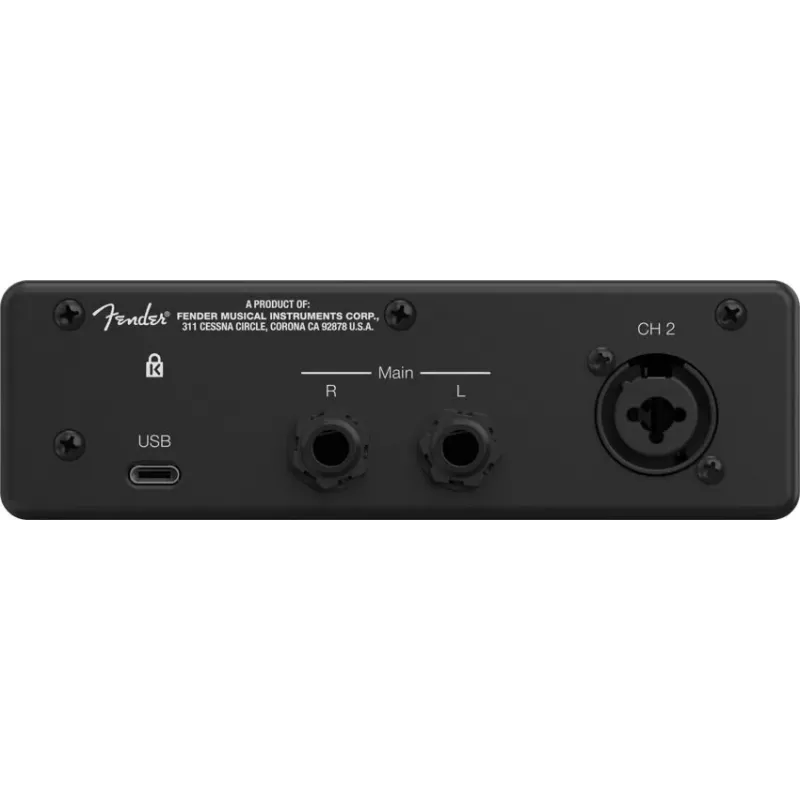 Fender Quantum LT 2 - interfaccia audio USB-C