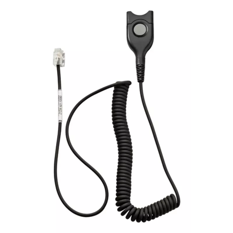 EPOS CSTD 01 – cavo per cuffie – da EasyDisconnect a RJ-9 maschio – cavo inferiore standard (1000836)