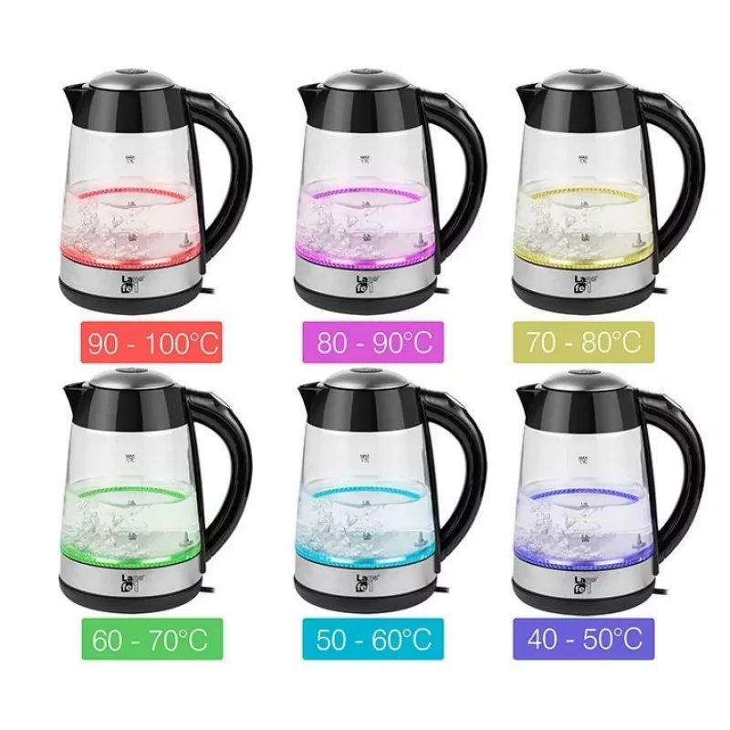 Bollitore Lafe LAFCZA46806, 2200 W, 1,7 l, nero