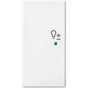 Busch-Jaeger 2CKA006220A0364 Placca di copertura per supporto e scatola sensore bianco (2CKA006220A0364)