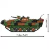 Set di mattoncini Cobi Armed Forces BWP-1 2630 — set modello del veicolo da combattimento anfibio polacco-ucraino