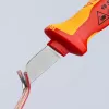 Knipex coltello per cavi VDE 180 mm con - cappuccio di protezione