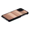 Custodia per smartphone man and wood per iPhone 11 Pro – colore nero sabbia, custodia protettiva