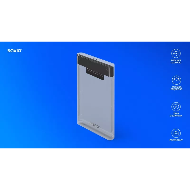 Case per HDD/SSD Savio AK-66