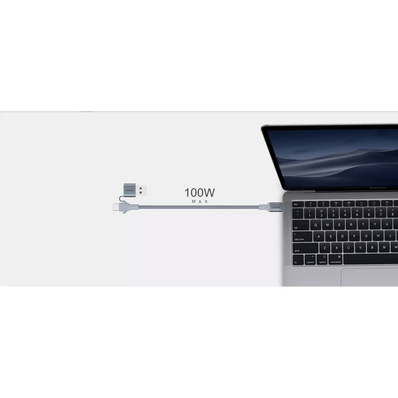 Cavo USB Type-C 2-in-1 Orsen S8, 5A, 1,5 m (ricarica rapida/dati)