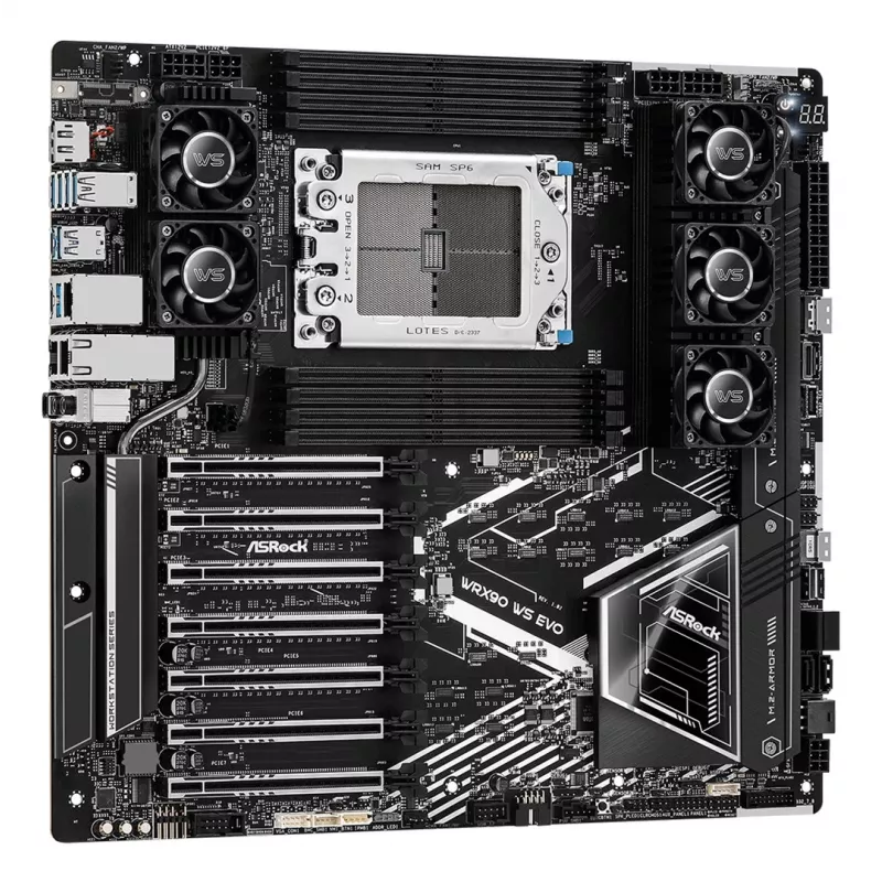 Scheda madre ASRock WRX90 WS EVO AMD WRX90 socket sTR5 EEB