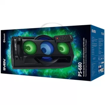 SVEN PS-680 altoparlante Bluetooth 65W, FM, Karaoke