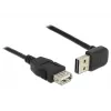 Cavo USB DeLOCK 1 m USB 2.0-A a USB 2.0-A nero