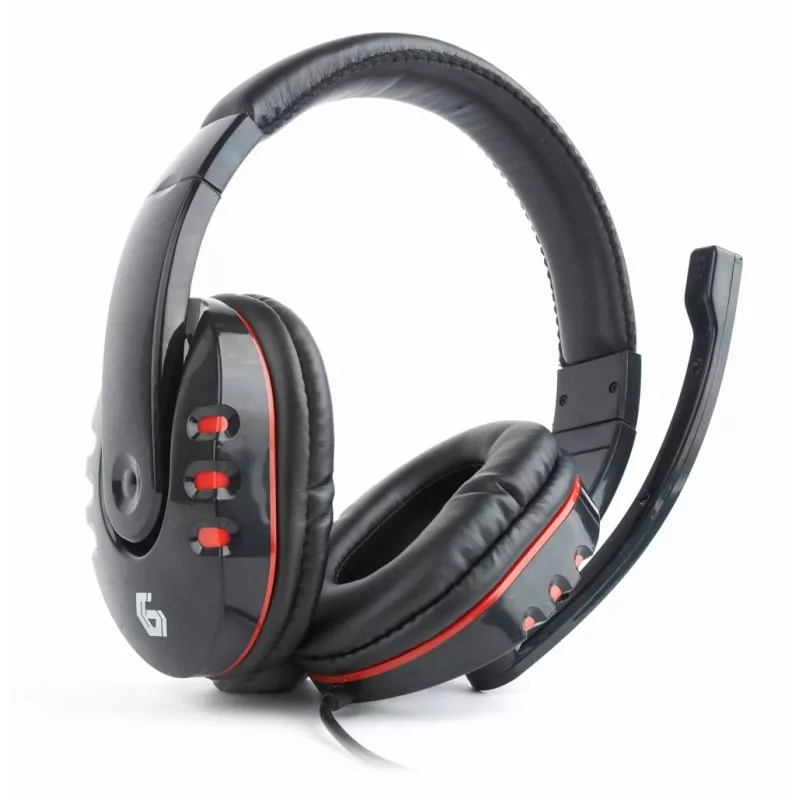 Gembird GHS-402 Cuffie/headset con filo archetto gaming nero