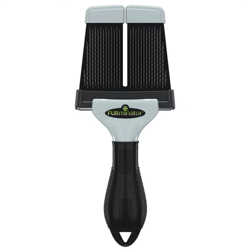 FURminator - spazzola cardatrice per cani e gatti - L