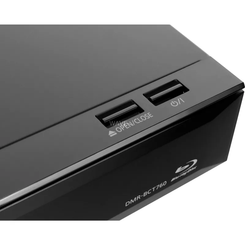 Panasonic DMR-BCT760 - Registratore Blu-ray 3D con sintonizzatore TV e HDD - upscaling - Ethernet, Wi-Fi (DMR-BCT760AG)