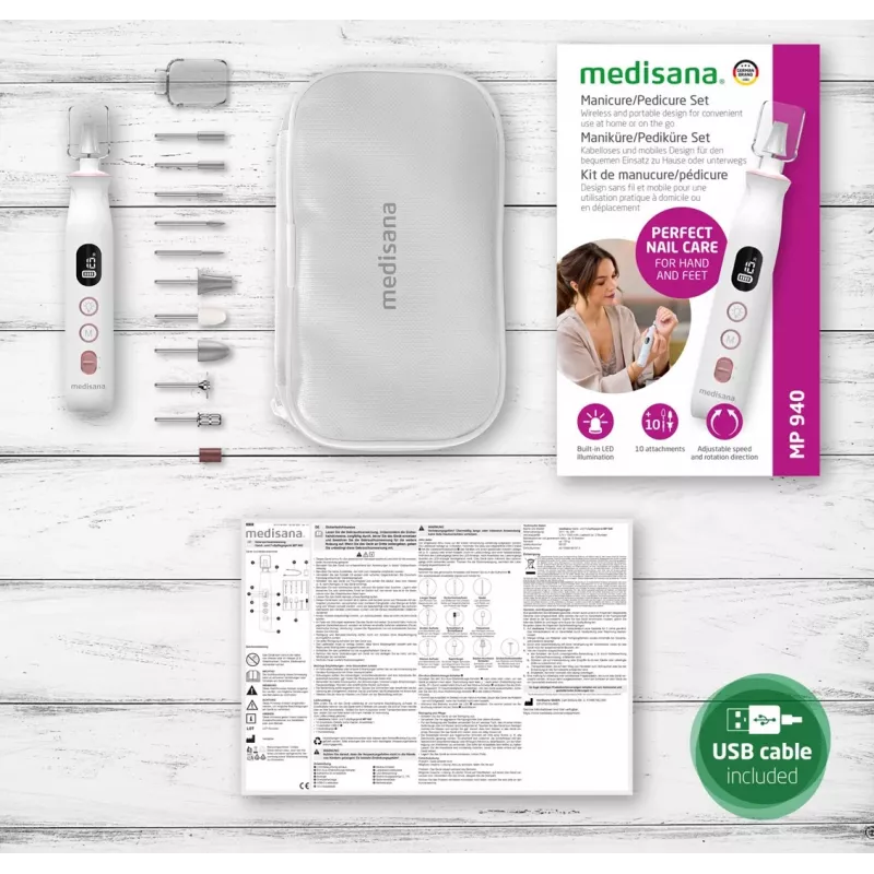 Apparecchio per manicure/pedicure Medisana MP 940