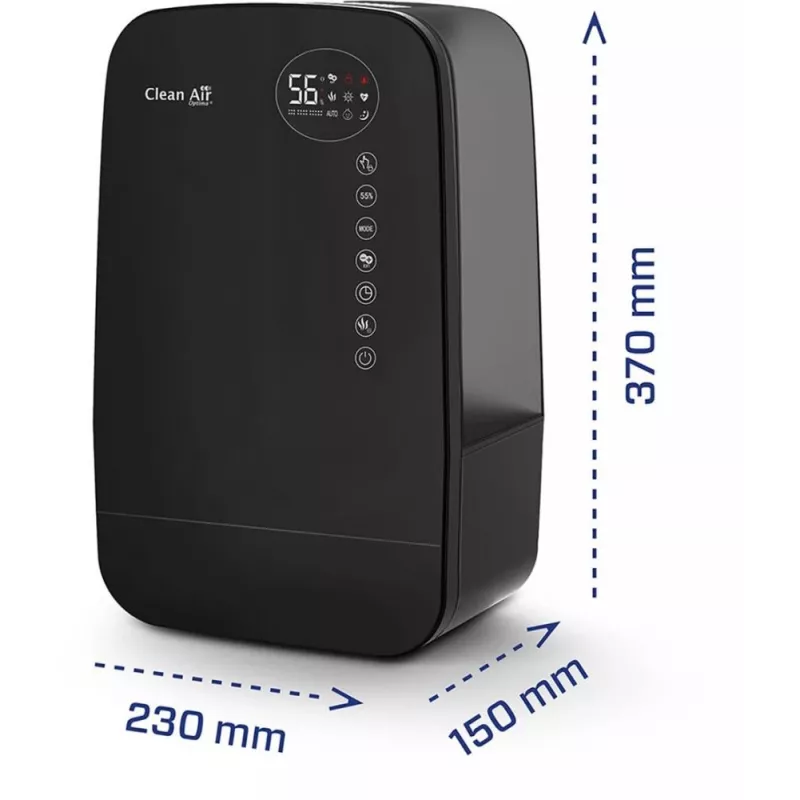 Umidificatore con IONIZZATORE/CA-607BSMART Clean Air Optima