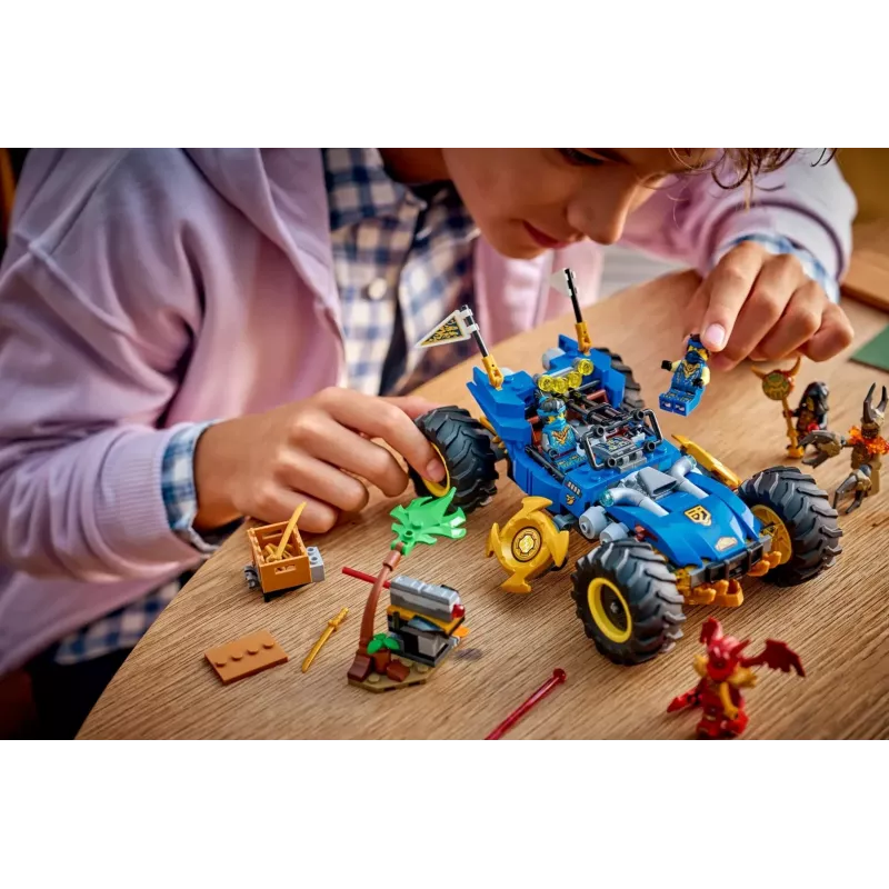 LEGO NINJAGO 71856 Auto trasformabile di Jay