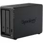 Server di archiviazione NAS SYNOLOGY DP320 desktop R1600, 8 GB RAM, 16 TB, 2-Bay, supporto HDD, RAID, nero