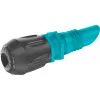 Gocciolatore Gardena 13323-20 nero montaggio a fine linea