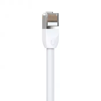 Cavo patch Ethernet UBIQUITI UACC-CABLE-PATCH-OUTDOOR-1M-W Cat5e RJ-45 su RJ-45, 1 m, bianco, S/UTP, guaina TPE